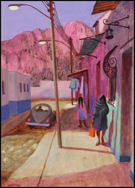 Crépuscule rose, Mexico