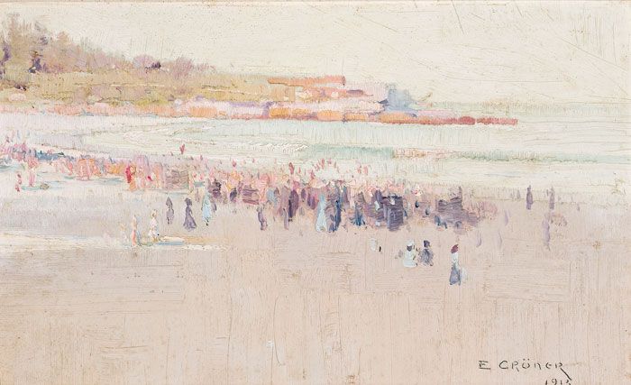 Figures At Coogee, 1913