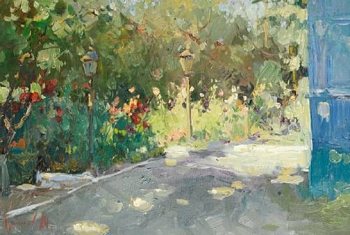 Garden in bloom
