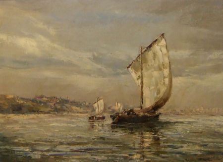 Boats off a Coast