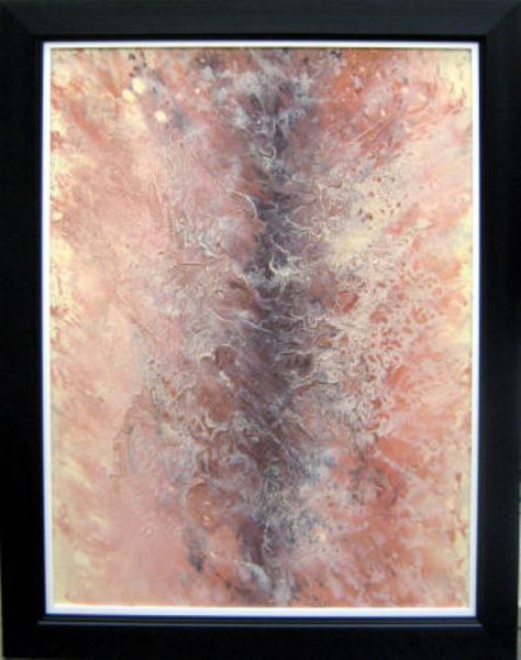 Orange and brown abstract
