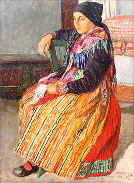 Girl from Chodsko region