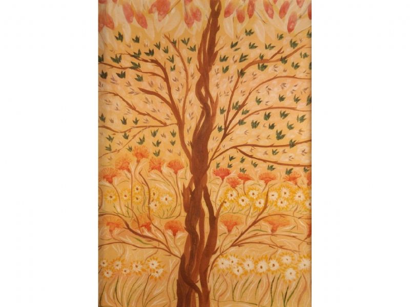 Glass Lake; Tree
