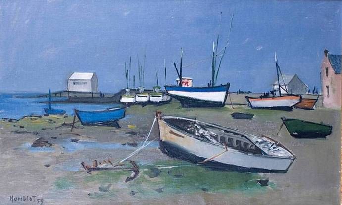 MARÉE BASSE À SAINT-GUÉNOLÉ