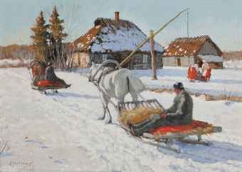 Winterwork at the farm