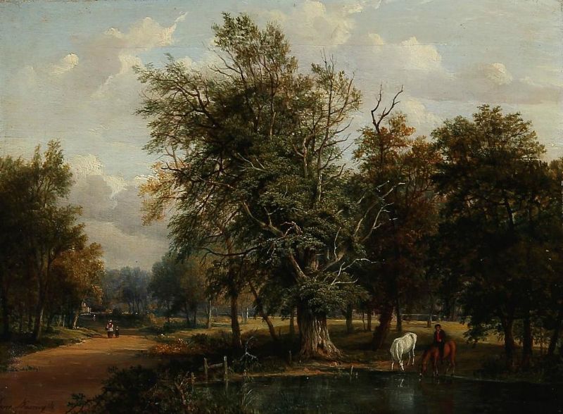 On Putney Heath, Surrey.