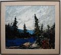 EVENING LAKE SCENE