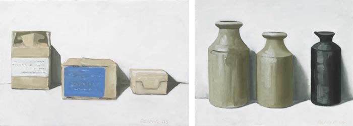 BOTTLES, 2004 and BOXES, 2005 (A PAIR)