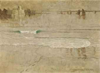 St Ives, low tide