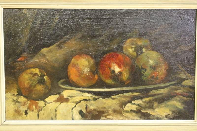 Stilleven met appels