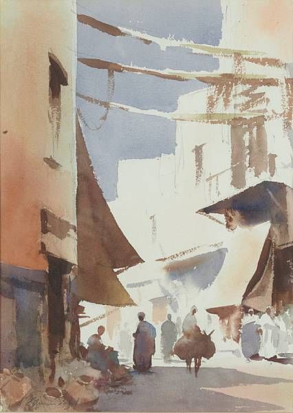 Arab street scene