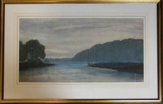 The Thames at Henley. sunrise