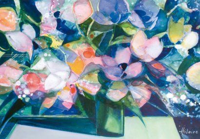 GRAND VASE DE FLEURS