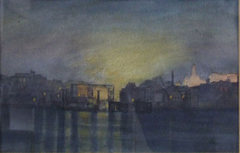 Woolwich Ferry by night