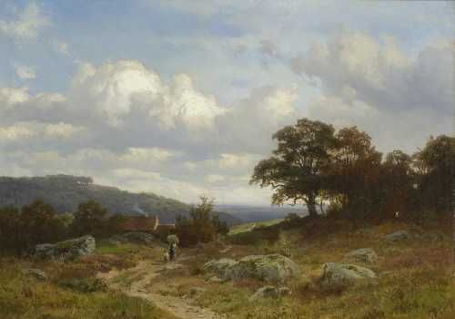 Weite Hügellandschaft.
