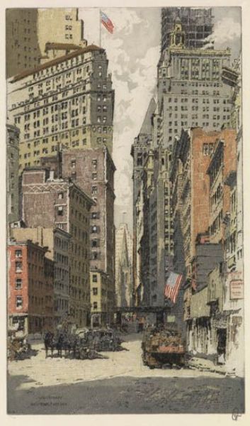 Wall Street, New York