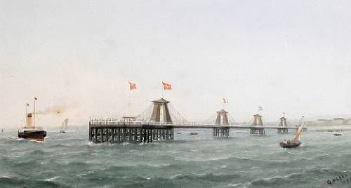 Brighton Chain Pier, a pair