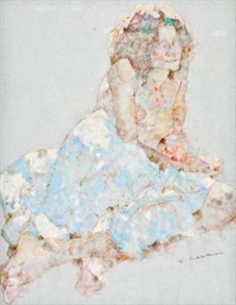 Pensive nude