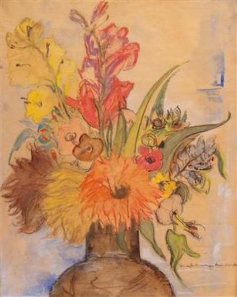 Blumenstrauß in Vase