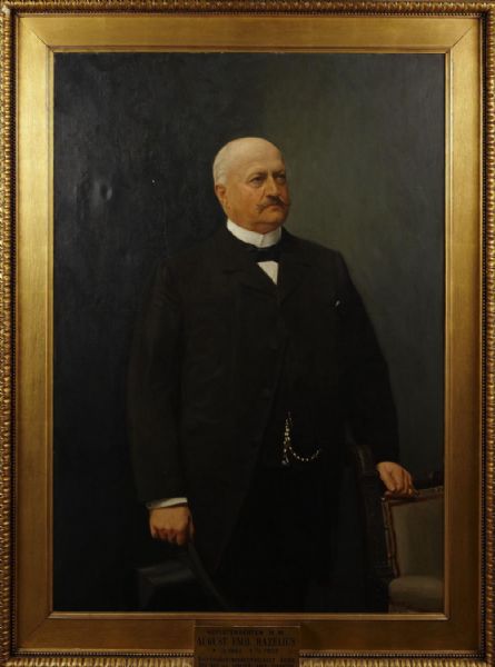 Porträtt av August Hazelius