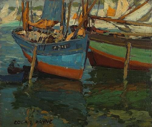 Two boats in a harbor
