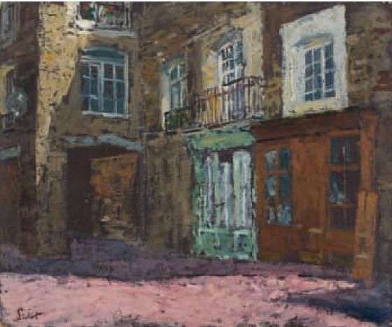 Une rue à Dieppe