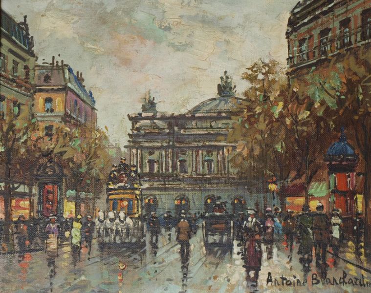 Parisian Street Scene