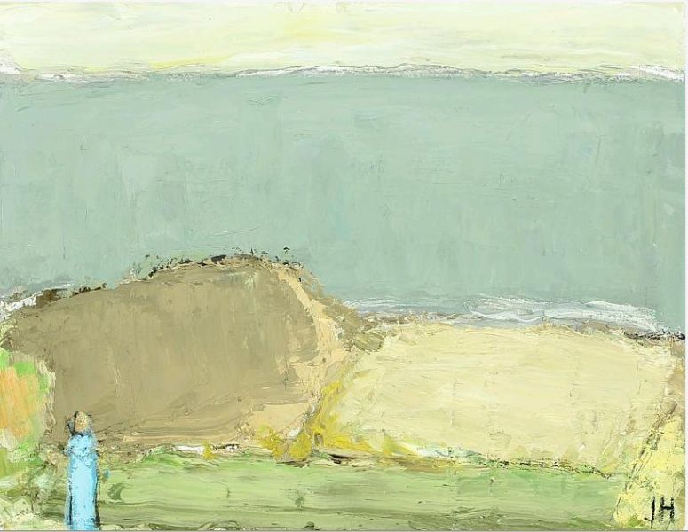 Landscape with person