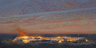 Burning Log, Headlights