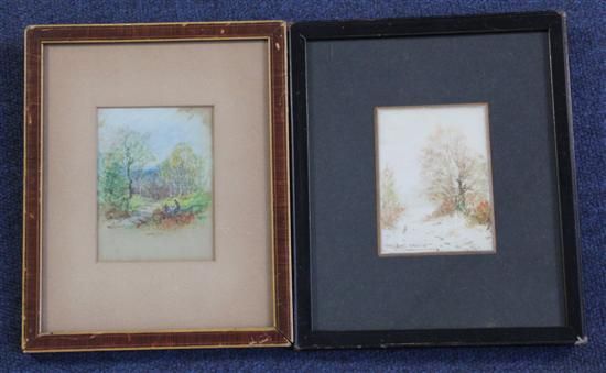 'Easter 1912' and winter landscape