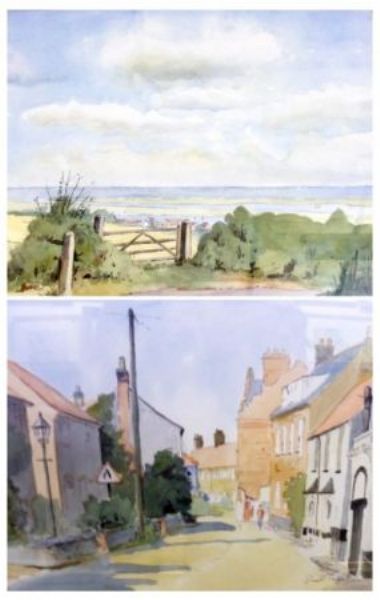 "Cley" and "View from Beeston Common"