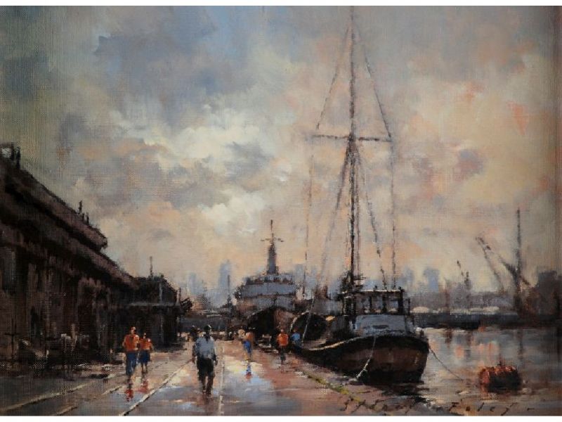Evening in Dockland