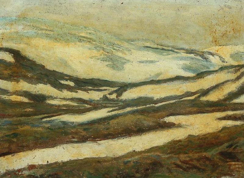 Norwegian wintry landscape