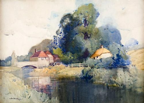 Untitled (Bridge Over the River)