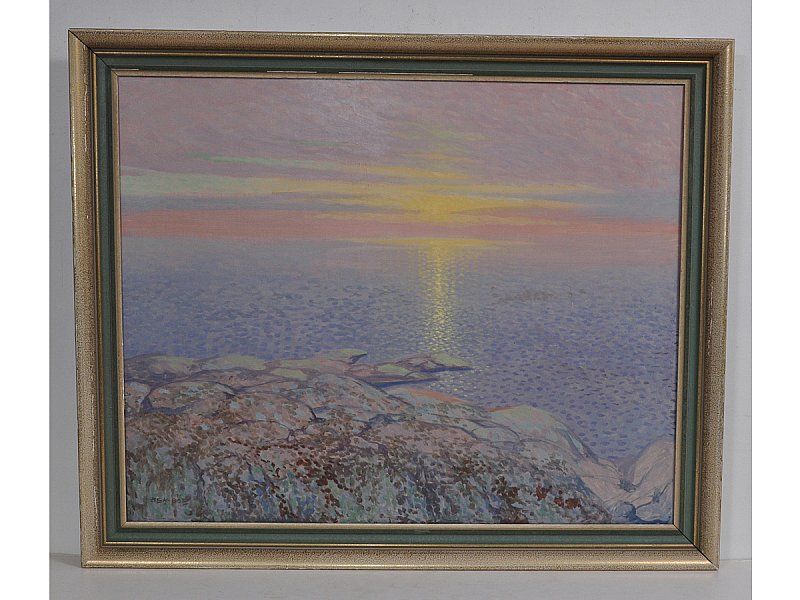 Gryning över havet