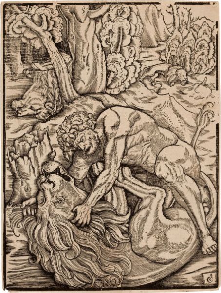 Samson and the Lion