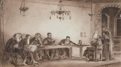 Scène hébraïque