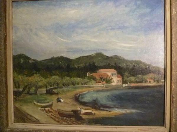 Rivage en Espagne.