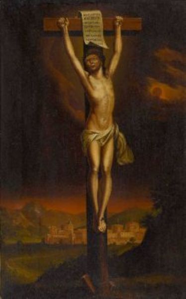 Christus am Kreuz.