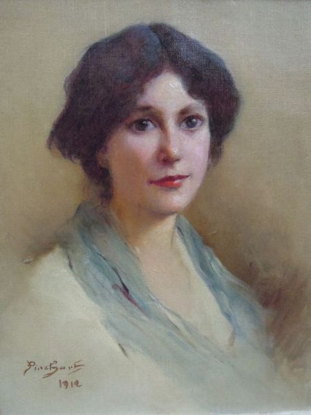 Portrait d'élégante