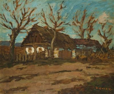 A Cottage by the Road