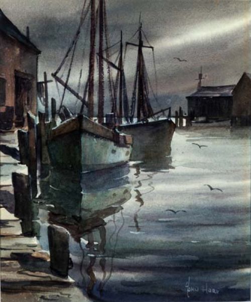 Nighttime Pier