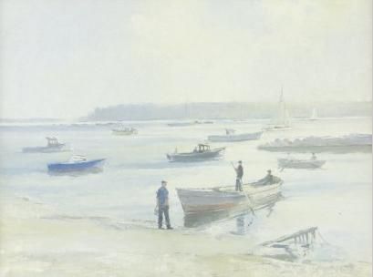 coastal harbour scene