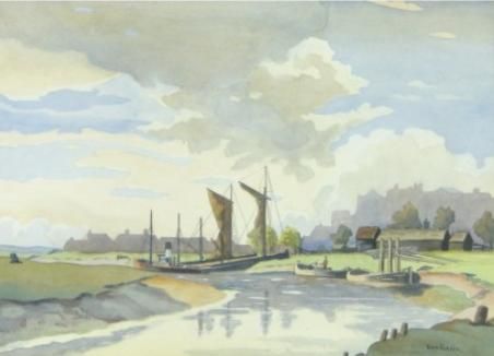 view of Rye from the river
