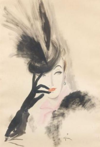 PORTRAIT D'ELEGANTE
