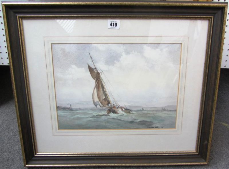 Vessels off the coast