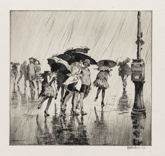 Wet Saturday.
