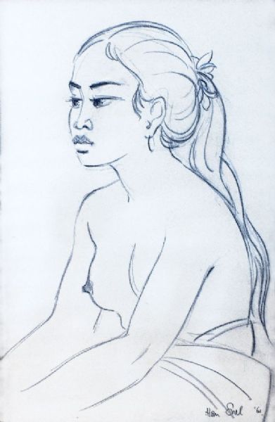 Oriental nude