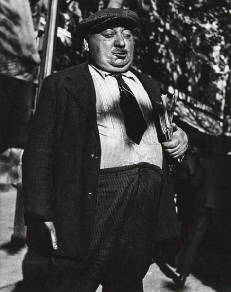 Newspaper Salesman.
