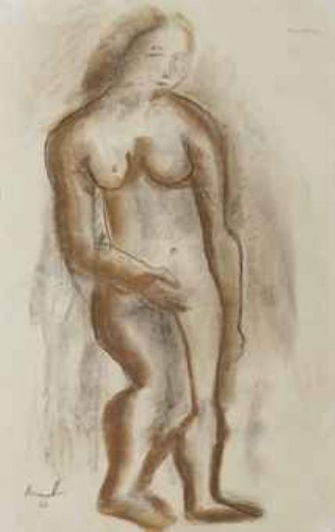 A standing nude